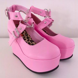 Demonia Poison 99-2 Platform Wedges - US 9